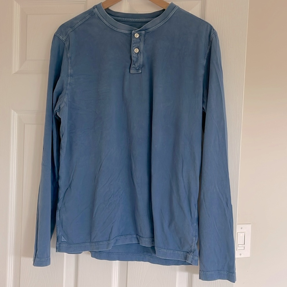 Untuckit Long-Sleeve Henley Shirt